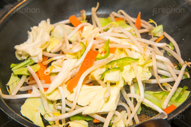 野菜炒め グラフォン無料素材