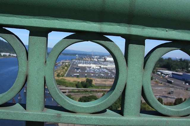 Detail, St. Johns Bridge