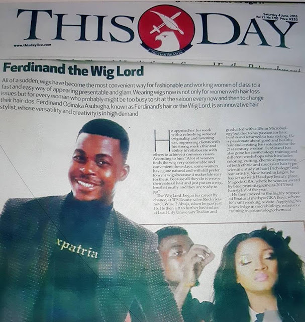 Meet Omotola Jalade's hair Stylist Ferdinand, entertainment news