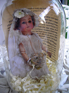 Garden Wedding Glass Vignette!