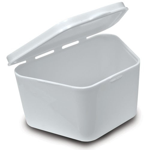 Denture Bath - White