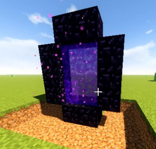 マイクラ ダイヤなしでネザーゲートを作る方法 ネザーへの行き方