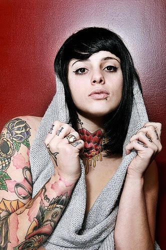 tattoed girl