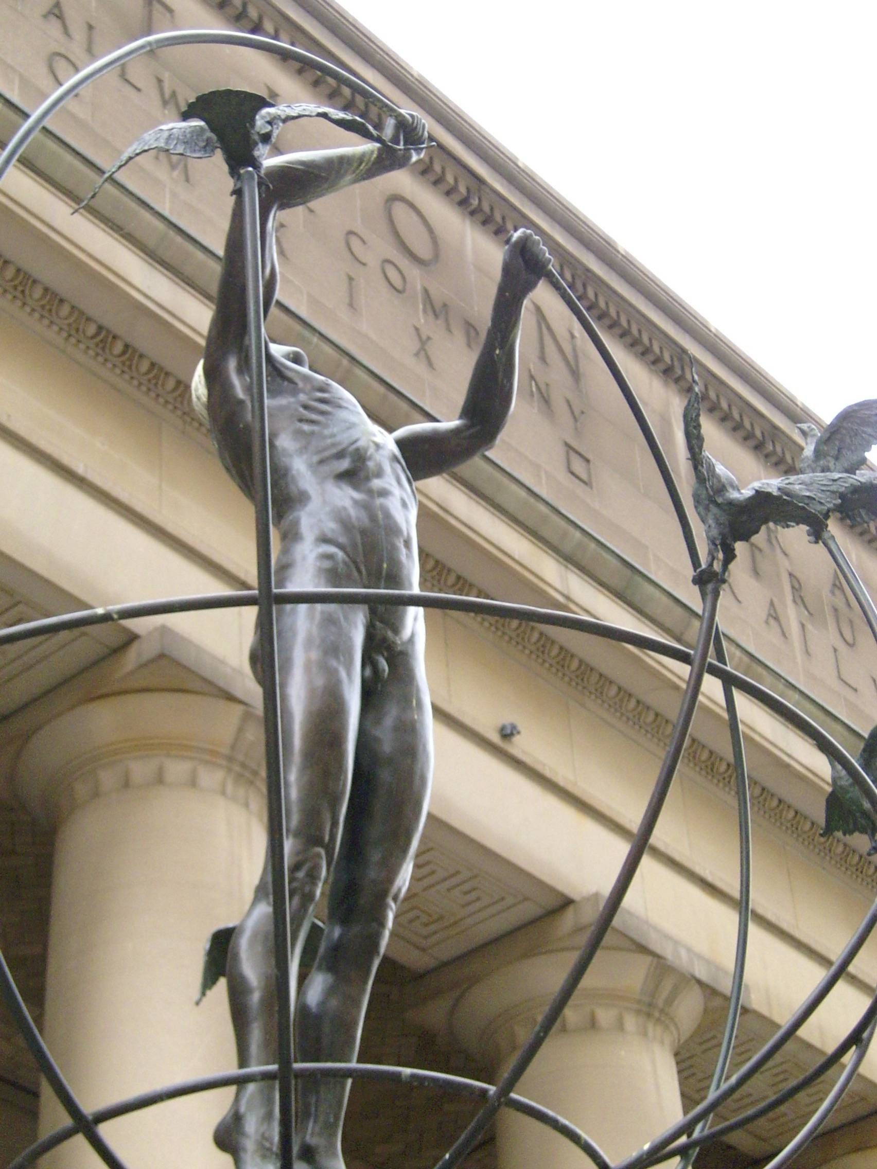 Monument to Multiculturalism by Francesco Pirelli in Toronto, Canada. Four identical sculptures are located in Buffalo City, South Africa; Changchun, China; Sarajevo, Bosnia; and Sydney, Australia.