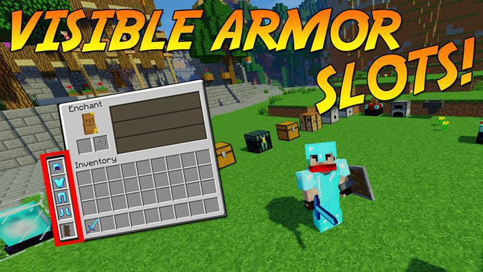 Visible Armor Slots Mod 1.11.2/1.10.2 - 9Minecraft.Net