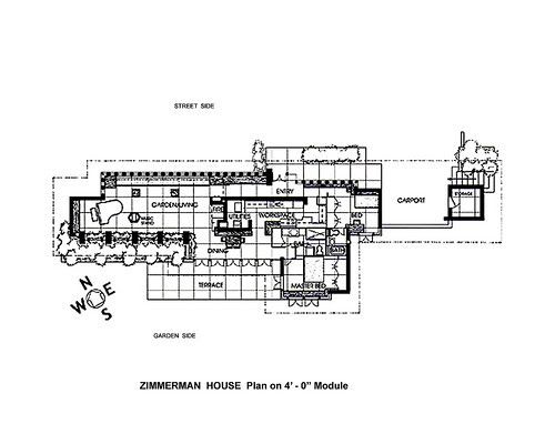 333@20 Zimmerman house modular floor plan | Diagrammatic flo… | Flickr