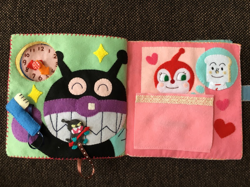 アンパンマンの布絵本 L Shiho ハンドメイド