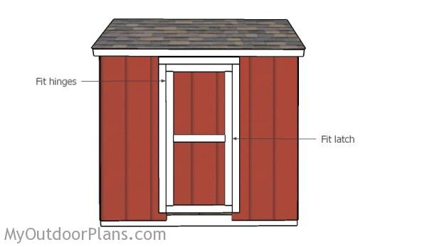 6x8 Saltbox Shed Roof Plans | Free Outdoor Plans - DIY Shed, Wooden ...
