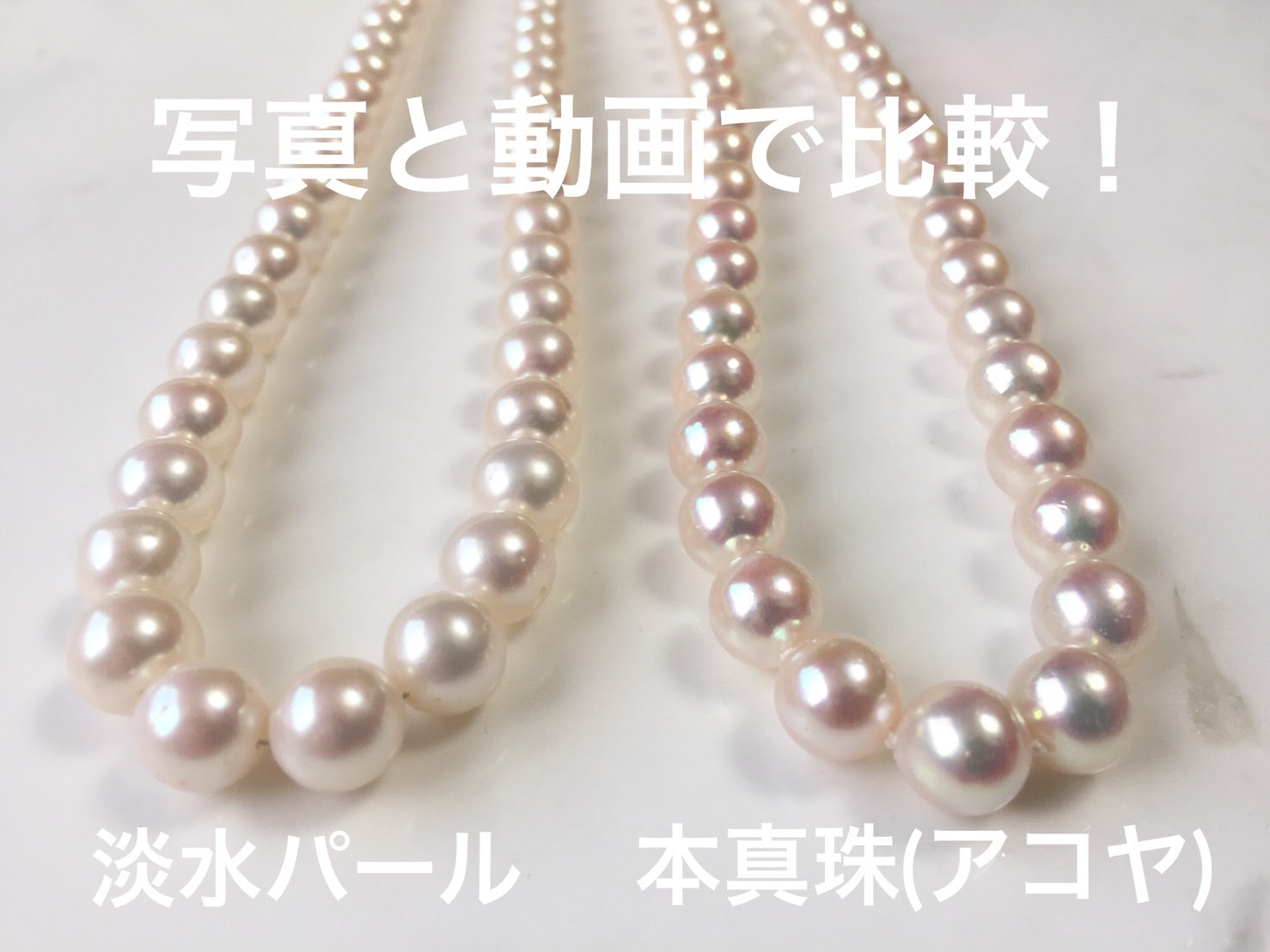 淡水パールと本真珠の違い 写真 動画比較 ジュエリーを買う前の総合情報サイト