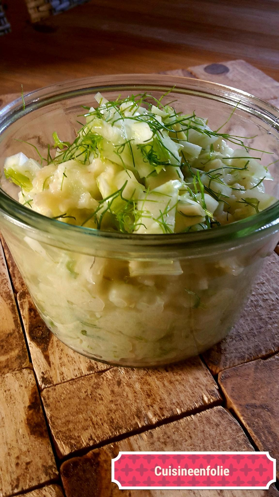 Recette De Puree De Celeri Froide Au Fenouil Cru