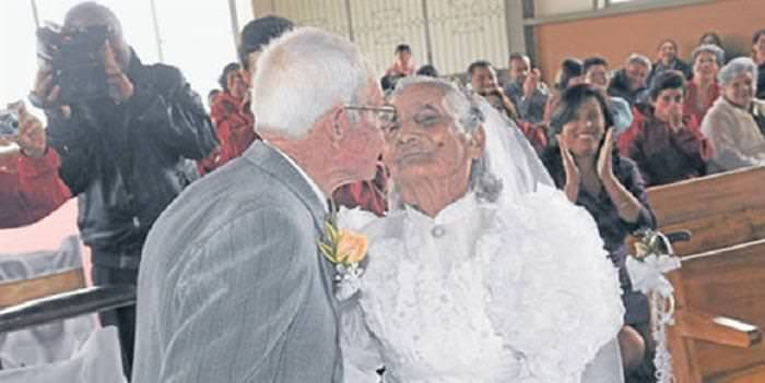 amor, velhos, casais