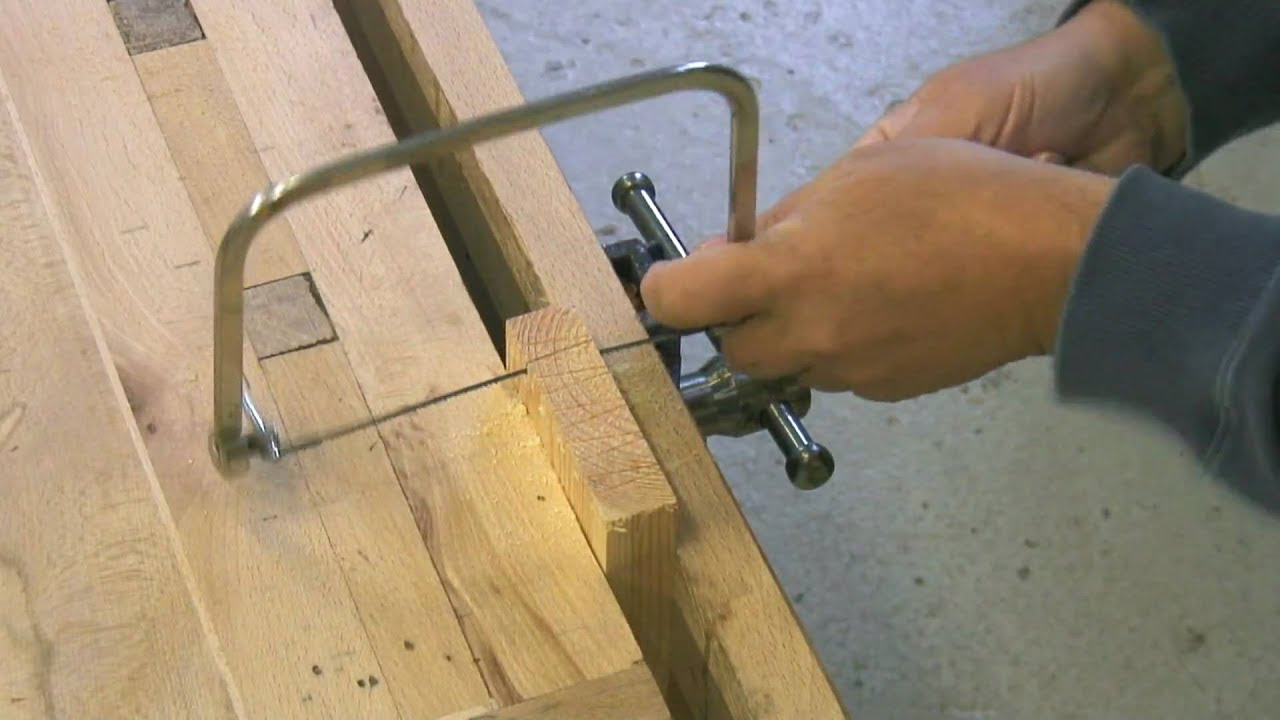 how to cut dovetail joints by hand - youtube