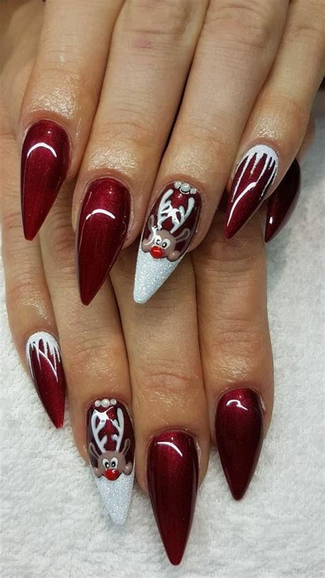 Gel Nail Art Xmas