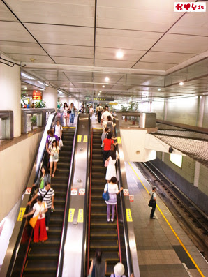 エスカレーター 我愛台北