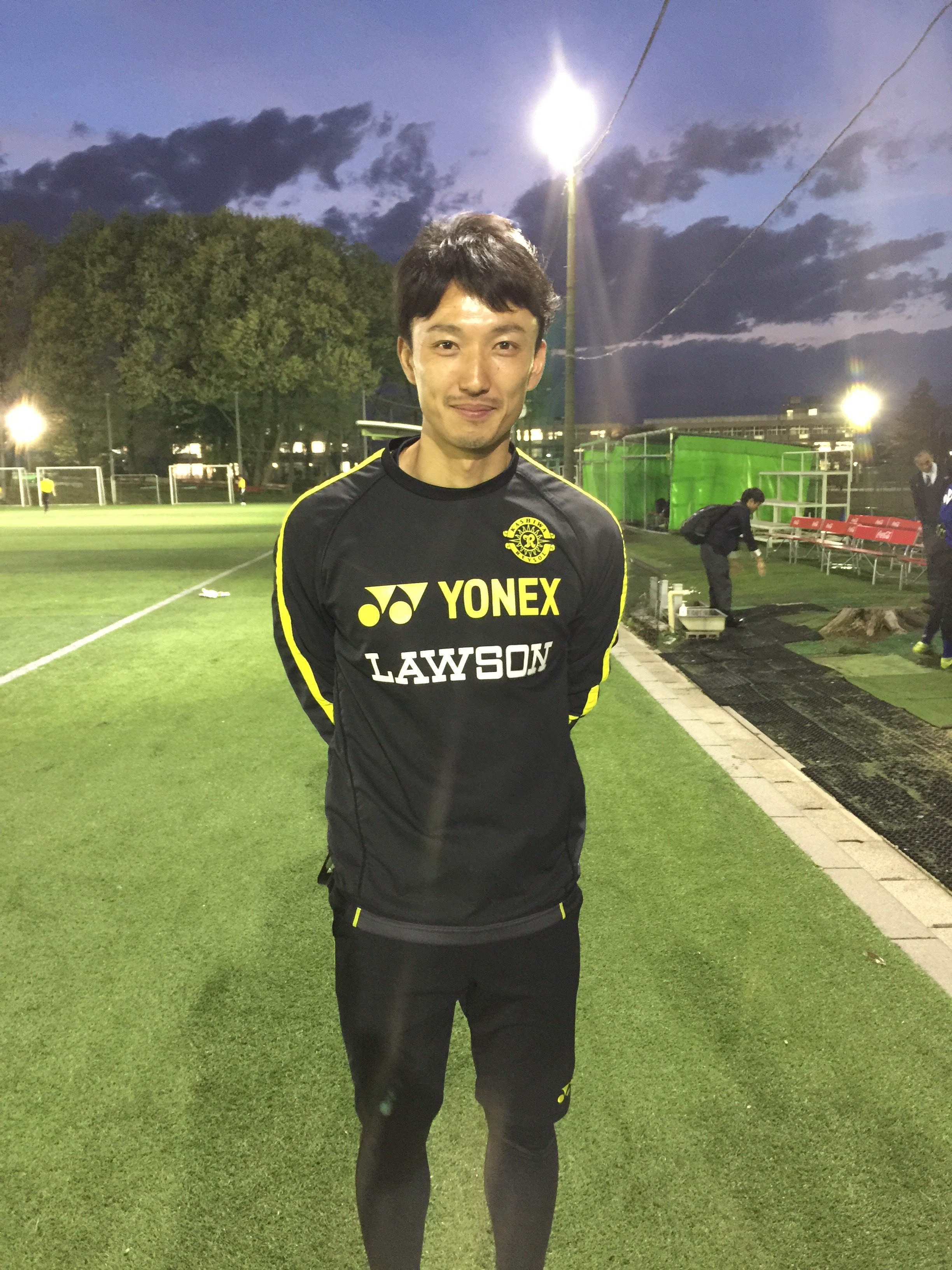 柏レイソル 松本コーチ練習