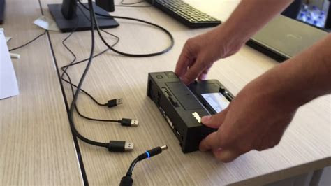 The usb c connector is a new usb connector which enables the latest usb. How to docking DELL laptop - DELL E-Port Replicator - down