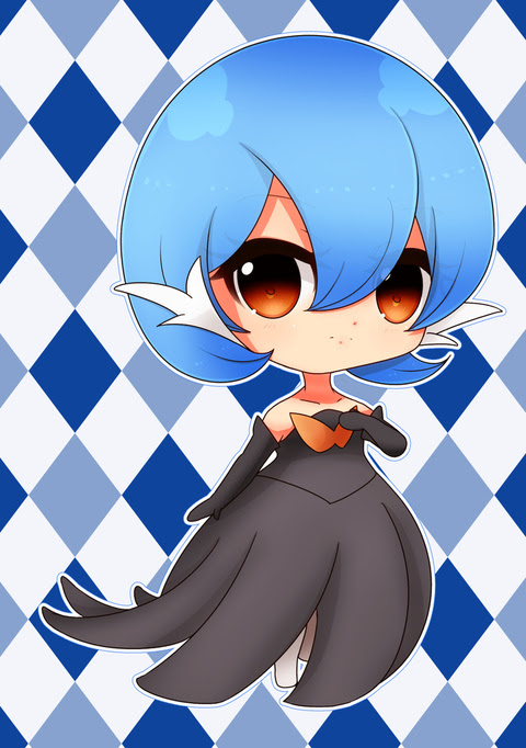 Tinami イラスト ポケモン擬人化 メガサーナイト 色違い