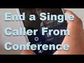 Hang Up Conference Call Android