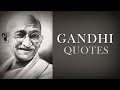 Mahatma Gandhi Zitate English
