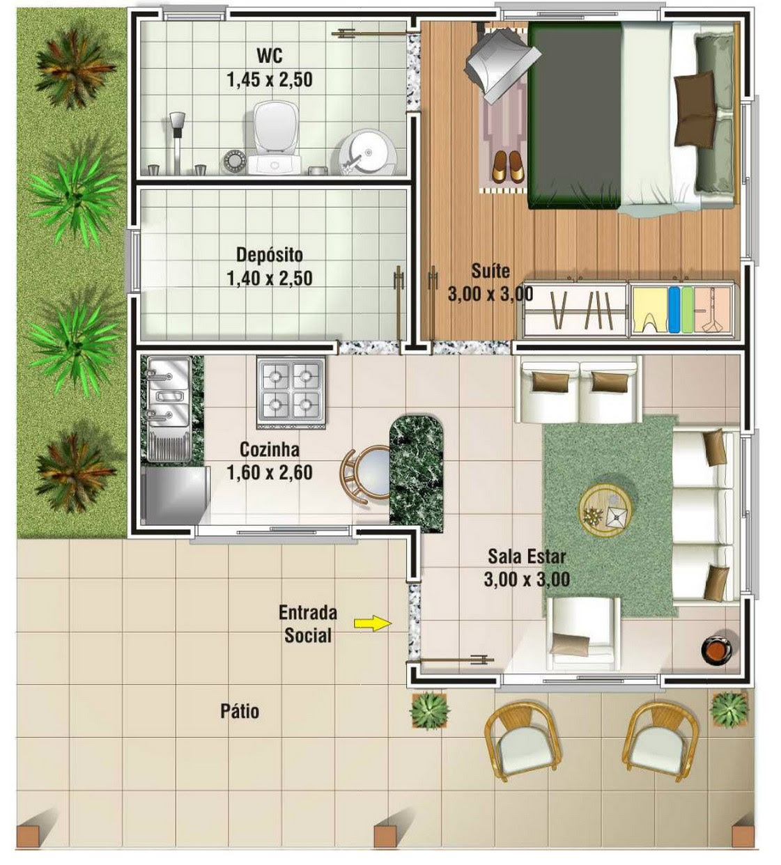 Planos de casas de campo