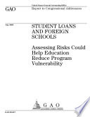 Student Loans and Foreign Schools
