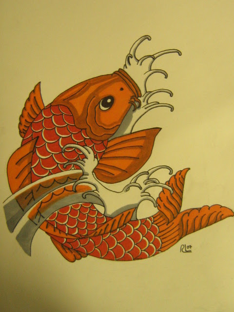 koi fish tattoos