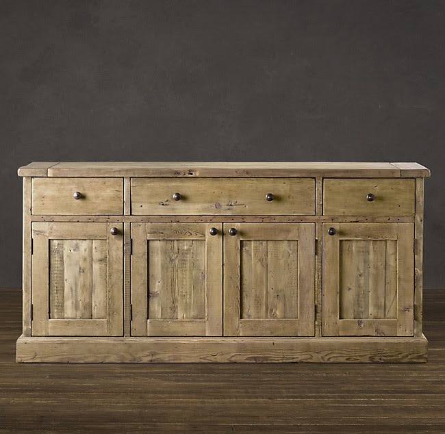Salvaged Wood Sideboard