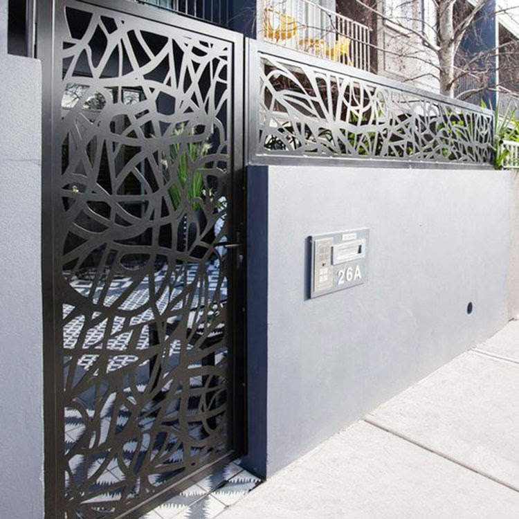 Outdoor Security Metal Laser Cut Decorative Garden Panel Main Gate Design Buy Gate Gate Designs Main Gate Design Product On Alibaba Com