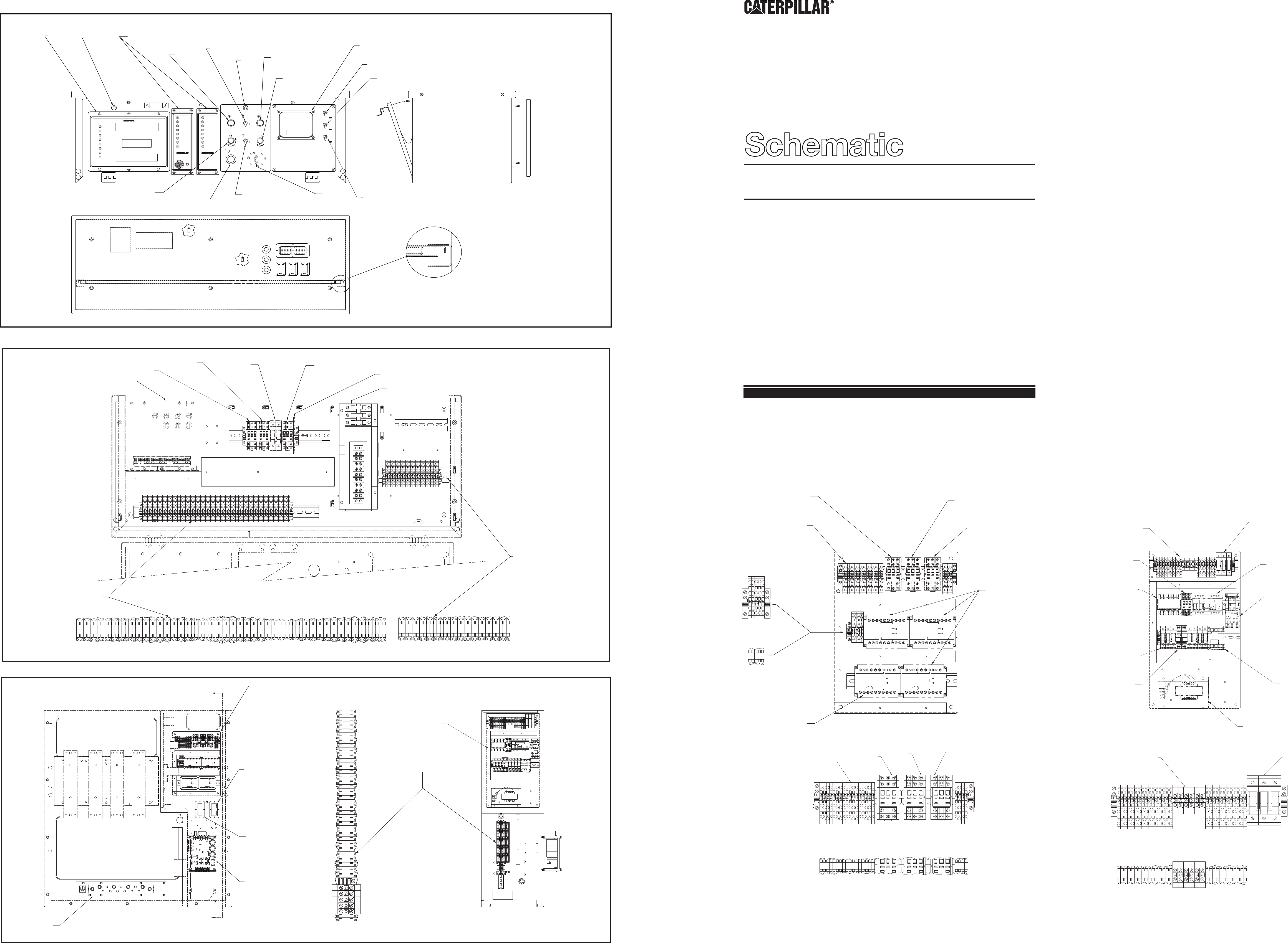 3412c Emcp Ii For Mui Engines Electrical System Schematics Cat Machines Electrical Schematic
