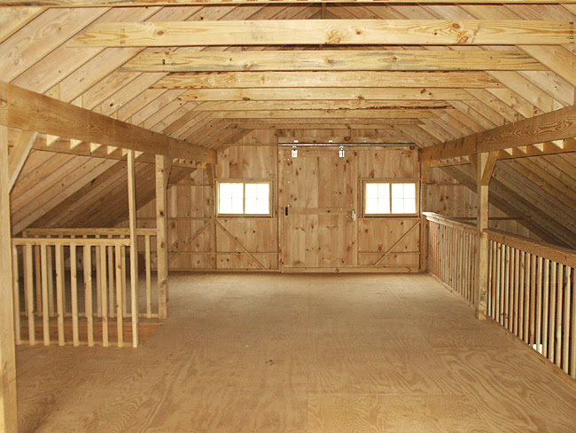 Pole Barn with Loft