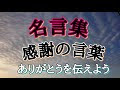 ありがとう 名言集 341387-ありがとう 名言集