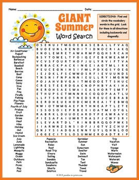  june word search puzzle bundle by puzzles to print tpt