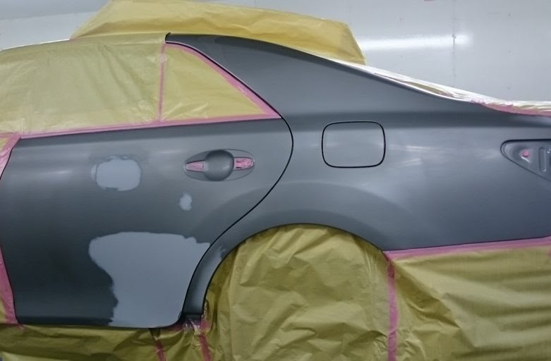 マークｘ 擦りキズ場所１位 左リヤドアー フエンダーアーチ 車の修理ならマルシン自動車 尼崎市 鈑金 板金 塗装