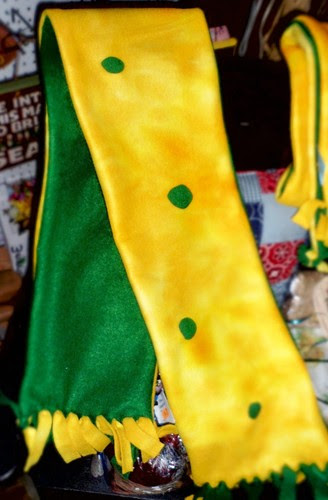 Scarves Bandanas New Green Bay Packers Double Thick Fleece Cheesehead Scarf Go Pack Go Clothing Shoes Accessories