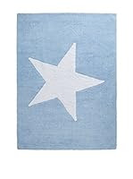 Happy Decor Kids Alfombra Star (Azul / Blanco)