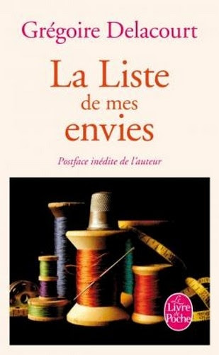 Couverture La liste de mes envies