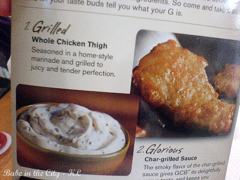 thigh and sauce