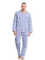 Pedro del Hierro Pijama Cuadros (Azul)