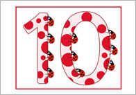 MINIBEASTS NUMBERS THUMB Minibeasts Themed Numbers 