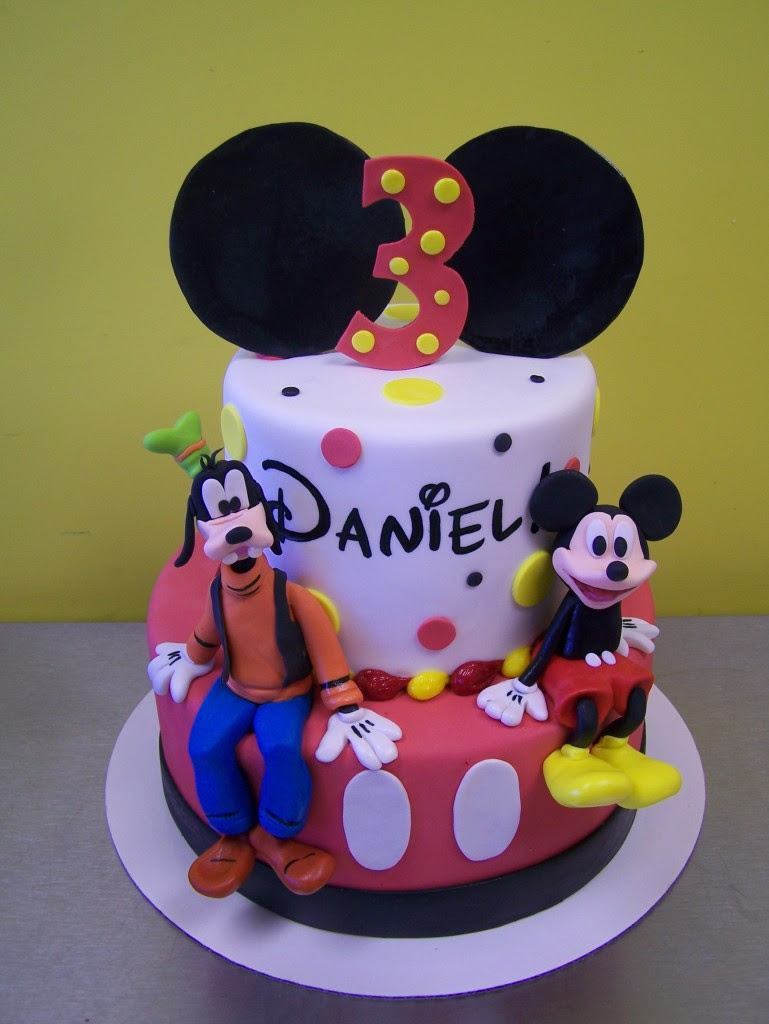 Mickey mouse and goofy birthday cake - le' Bakery Sensual