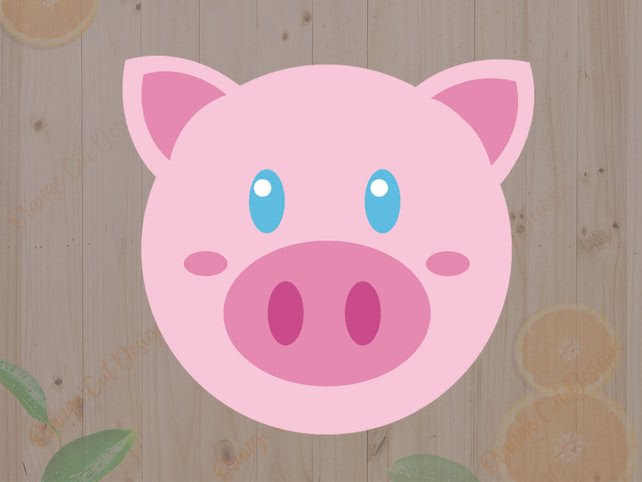 Download Pig Face Vector At Getdrawings Free Download