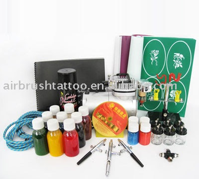 Temporary Tattos on Airbrush Temporary Tattoo Kit Sales  Buy Airbrush Temporary Tattoo Kit