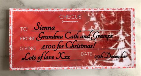 Webmake your fans feel special with a stunning gift certificate designed from our impressive selection of templates. christmas personalised cheques money wallet christmas gift etsy uk