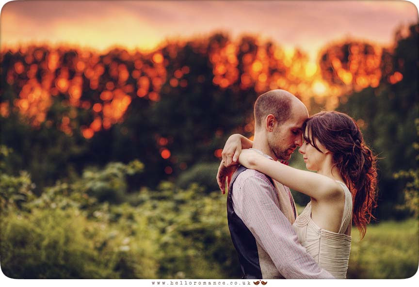 Bride & Groom Sunset