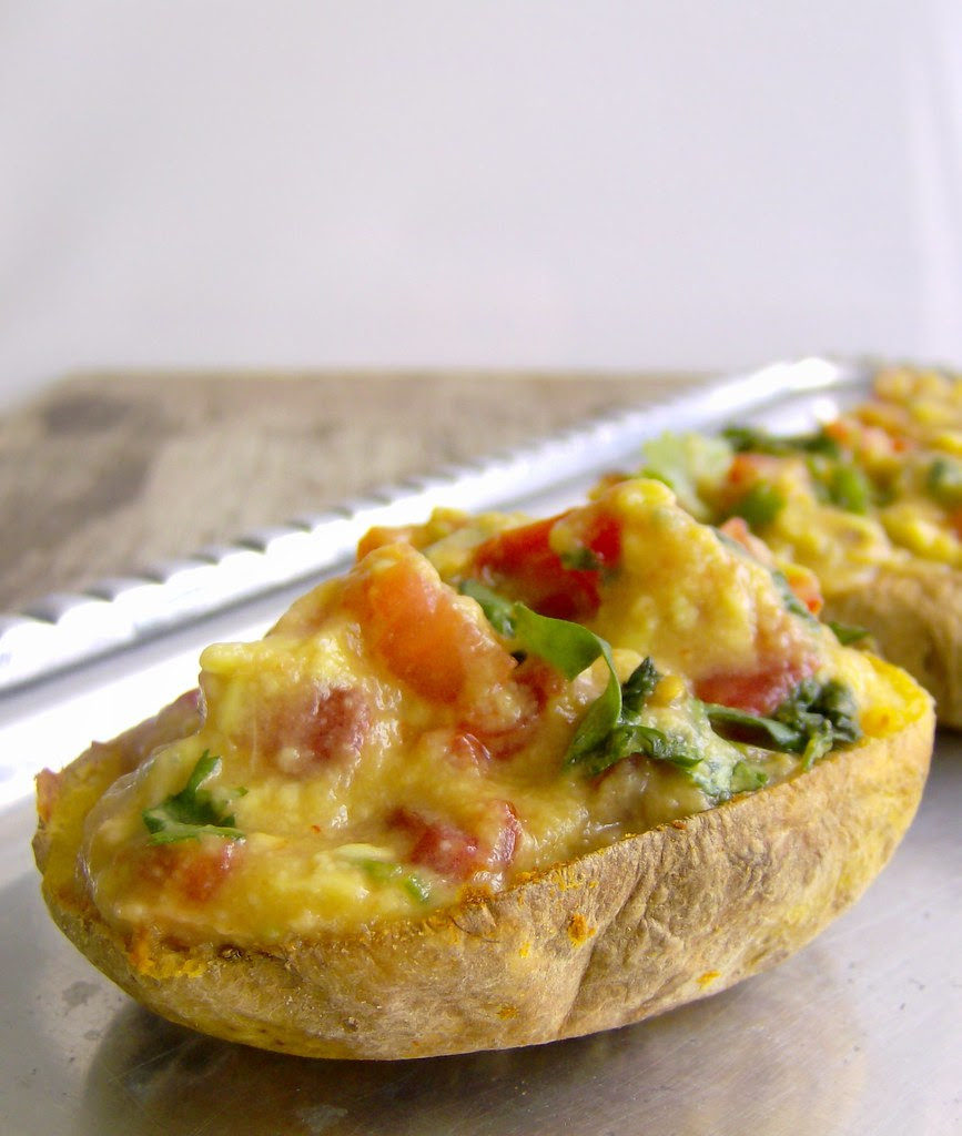Papitas crocantes con guacamole