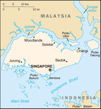 Map of Singapore. [edit]