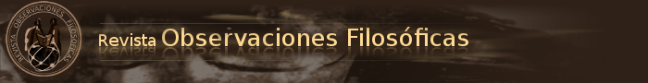 Revista Observaciones Filosóficas