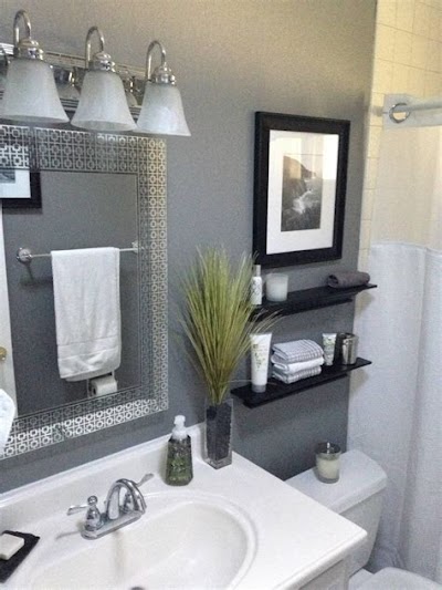 Gray Bathroom Decorating Ideas