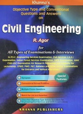 √Civil Engineering Objective Type Questions And Answers By
Khurmi⭐⭐⭐⭐⭐