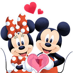ディズニー ラブラブカップル Lineスタンプ ウォルト ディズニー ジャパン 株